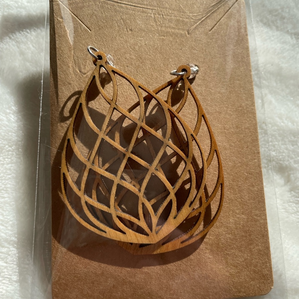 Wooden Earrings